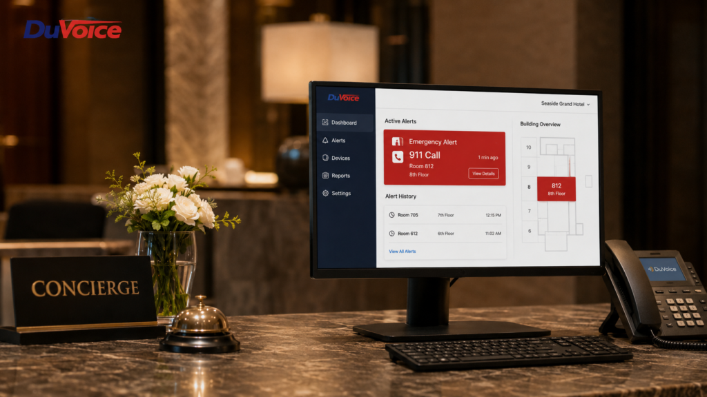 Hotel 911 Notification Systems: How Emergency Call Alerts Work DuVoice - Hotel 911 Notification Systems: How Emergency Call Alerts Work